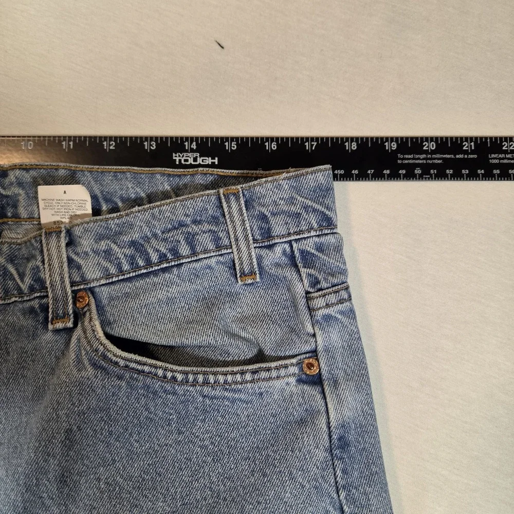 Vintage Levi's Jeans 505 38x30 Relaxed‎ Fit Straight Leg Light Wash Orange Tab